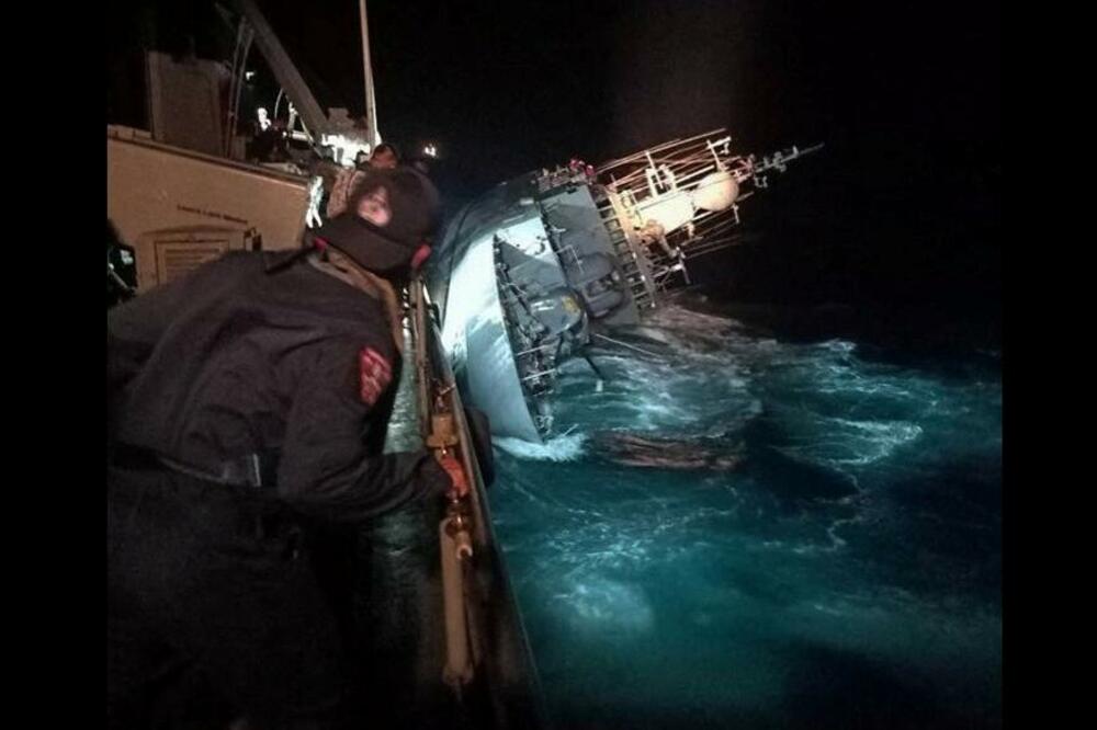 Potonuli brod, Foto: Reuters