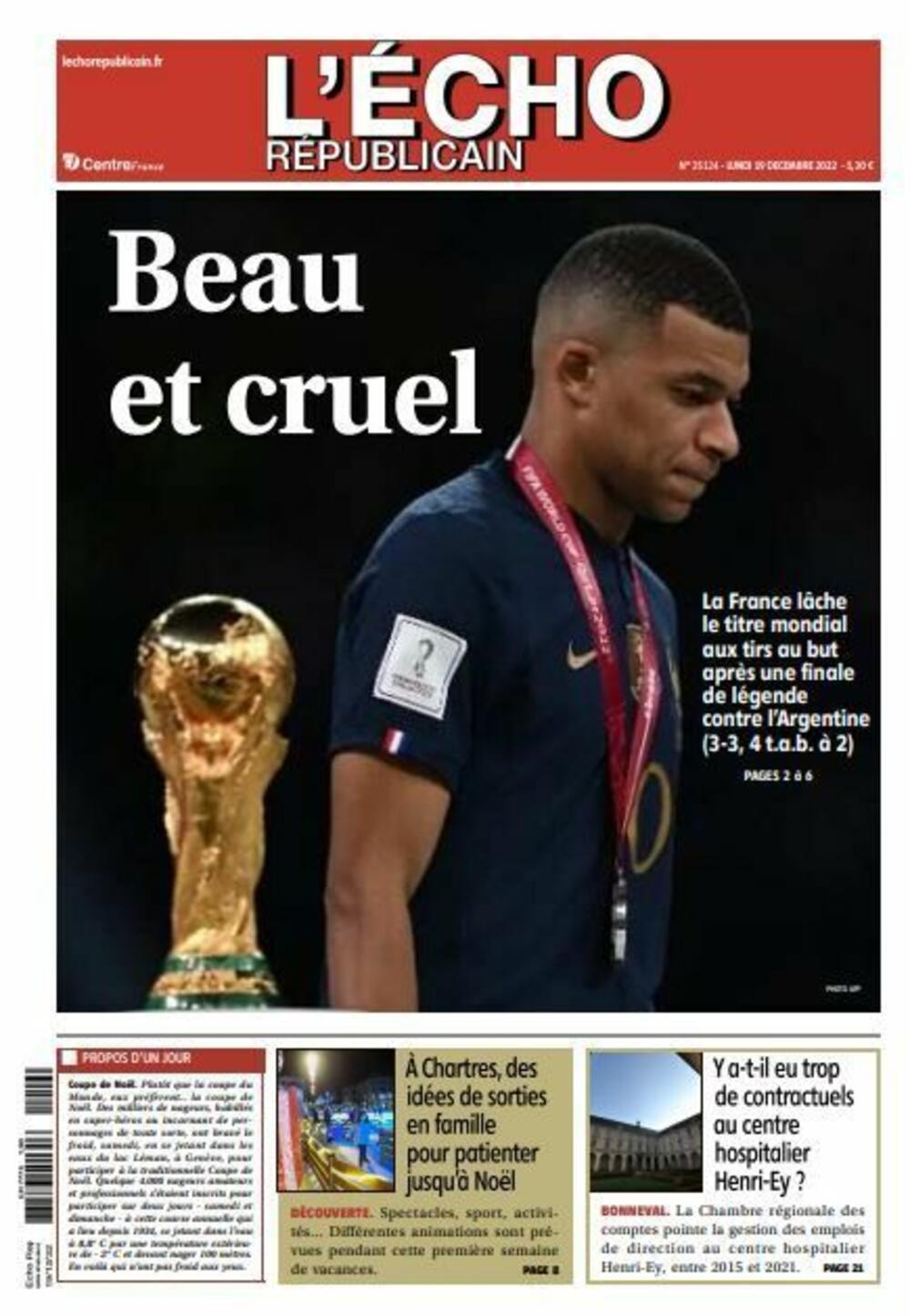 <p>Možda je najkreativniji bio katalonski „Sport”, koji je napisao „Bog postoji”, ali je na španskom napisao bog (dios) sa Mesijevom desetkom - D10S</p>