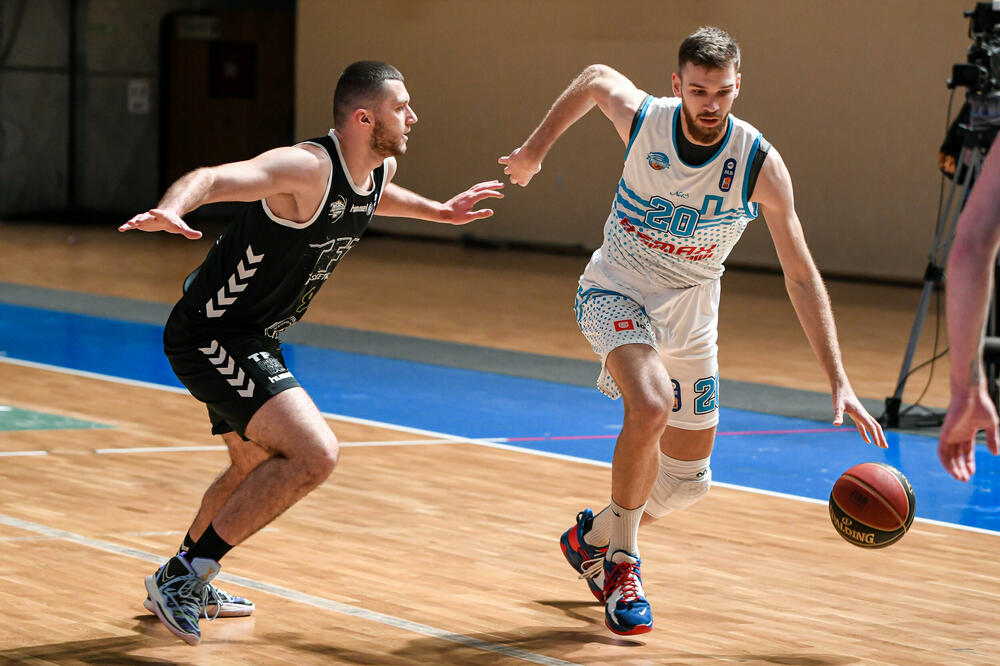 Pavle Đurišić u dresu Podgorice, Foto: ABA liga/Dragana Stjepanović