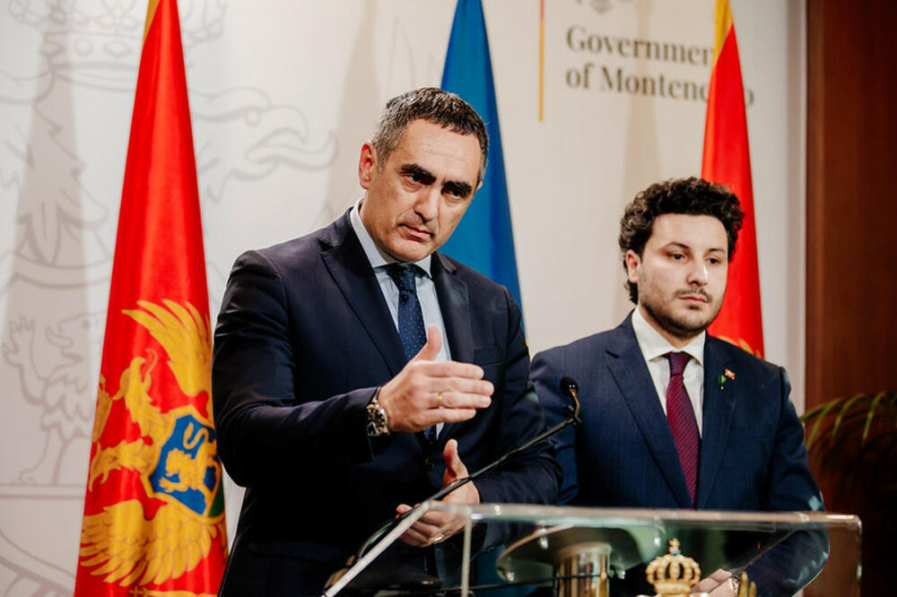 Damjanović i Abazović, Foto: Gov.me
