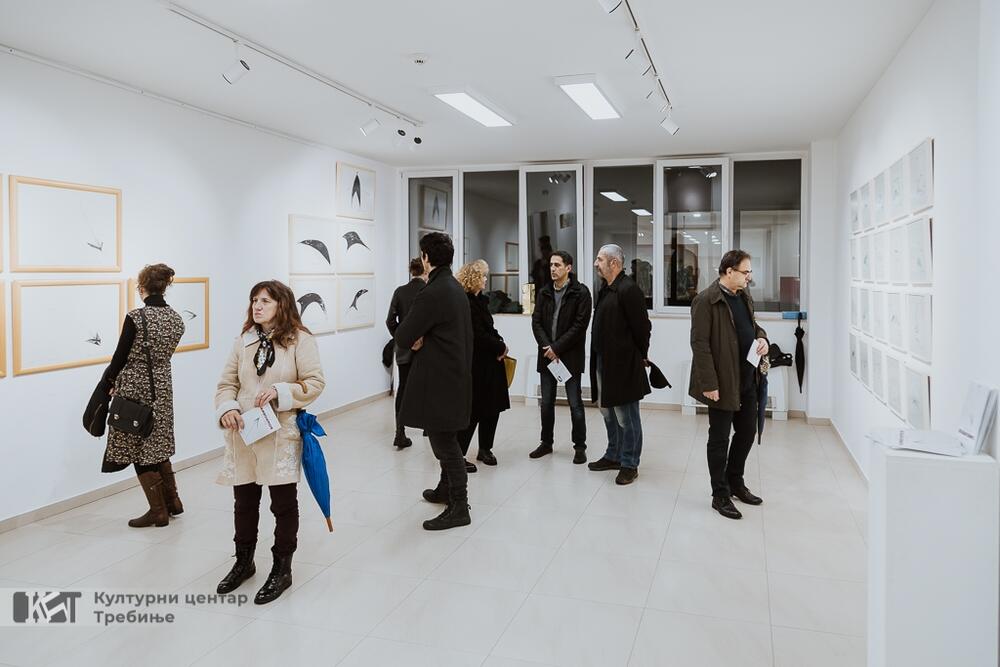 Sa otvaranja izložbe