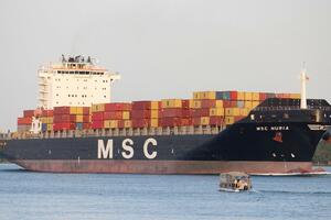 Kontejnerski brod "MSC Nuria" spasio šest brodolomaca na Atlantiku