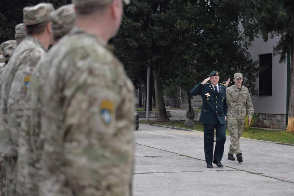 Osmi kontigent VCG, Vojska Crne Gore