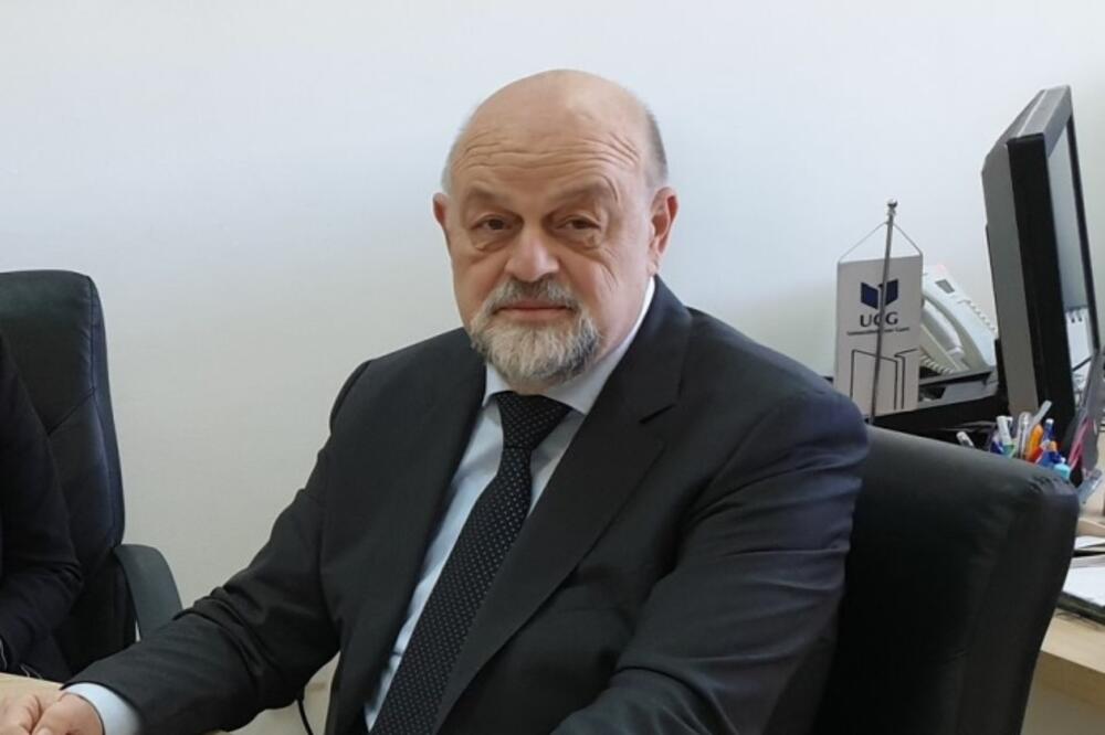 Svetislav G. Popović, Predsjednik Savjeta za reviziju PP CG, Foto: Ucg.ac.me