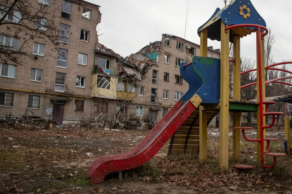 Detalj iz Bahmuta, Foto: Reuters