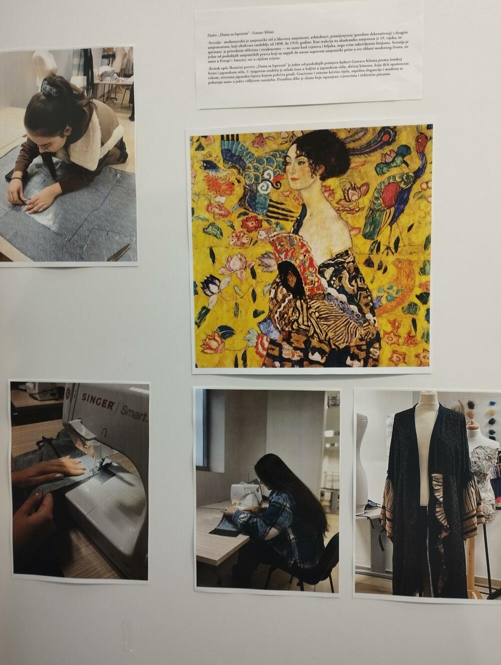 <p>Ilustracija kostima likova iz romana Agate Kristi “Ubistvo u Orijent ekspresu” i “San ljetnje noći”, koju je mentorisala Ana Vasiljević Čelar, čini jednu cjelinu ove izložbe, dok drugu cjelinu čine rekonstruisni istorijski kostimi sa poznatih umjetničkih slika i filmova pod mentorstvom Marije Stanković</p>