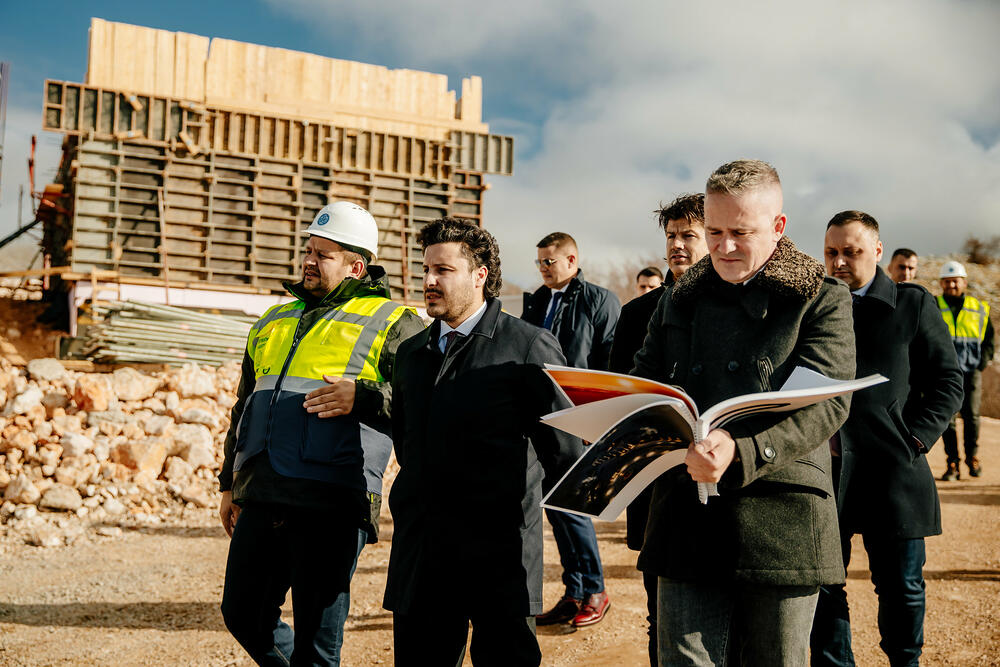 radovi žičara Kotor - Lovćen