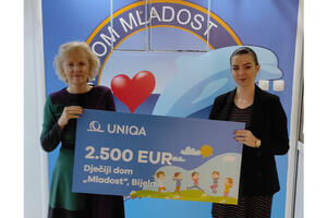 UNIQA donated 16.000 euros to SOS children's villages in the SEE region