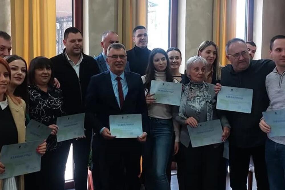 Sa dodjele, Foto: Opština Nikšić