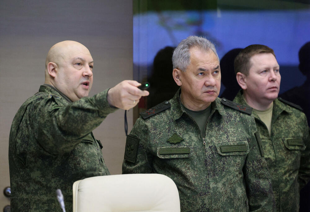 Sergej Surovikin sa ruskim ministrom odbrane Sergejem Šojguom