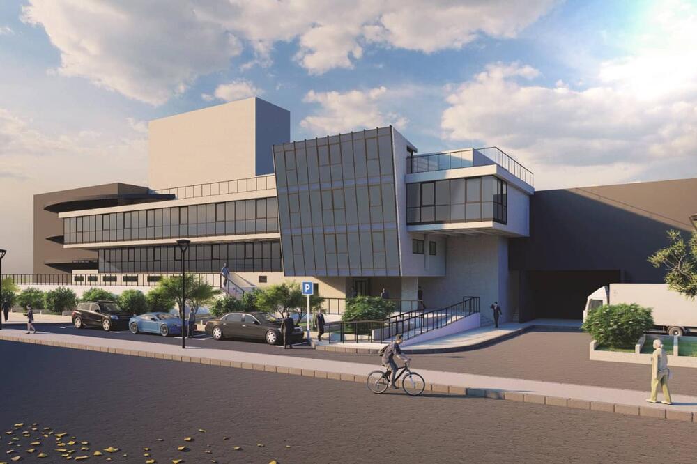 Budući izgled zgrade RTVNK, Foto: Projekat