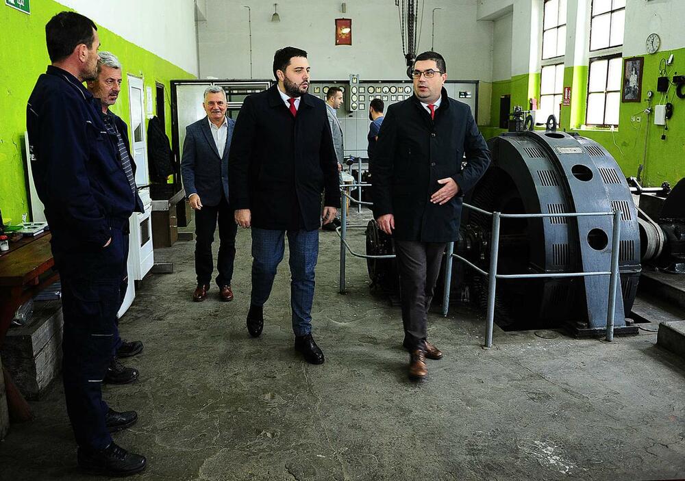 Martinović i Rovčanin u decembru posjetili pogon
