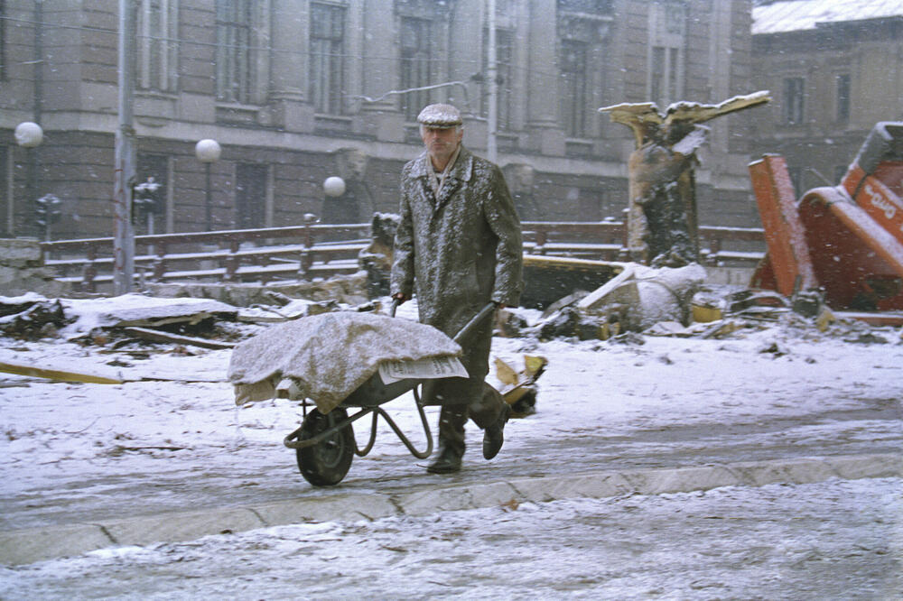 Sarajevo 26. januara 1993, Foto: Beta/AP