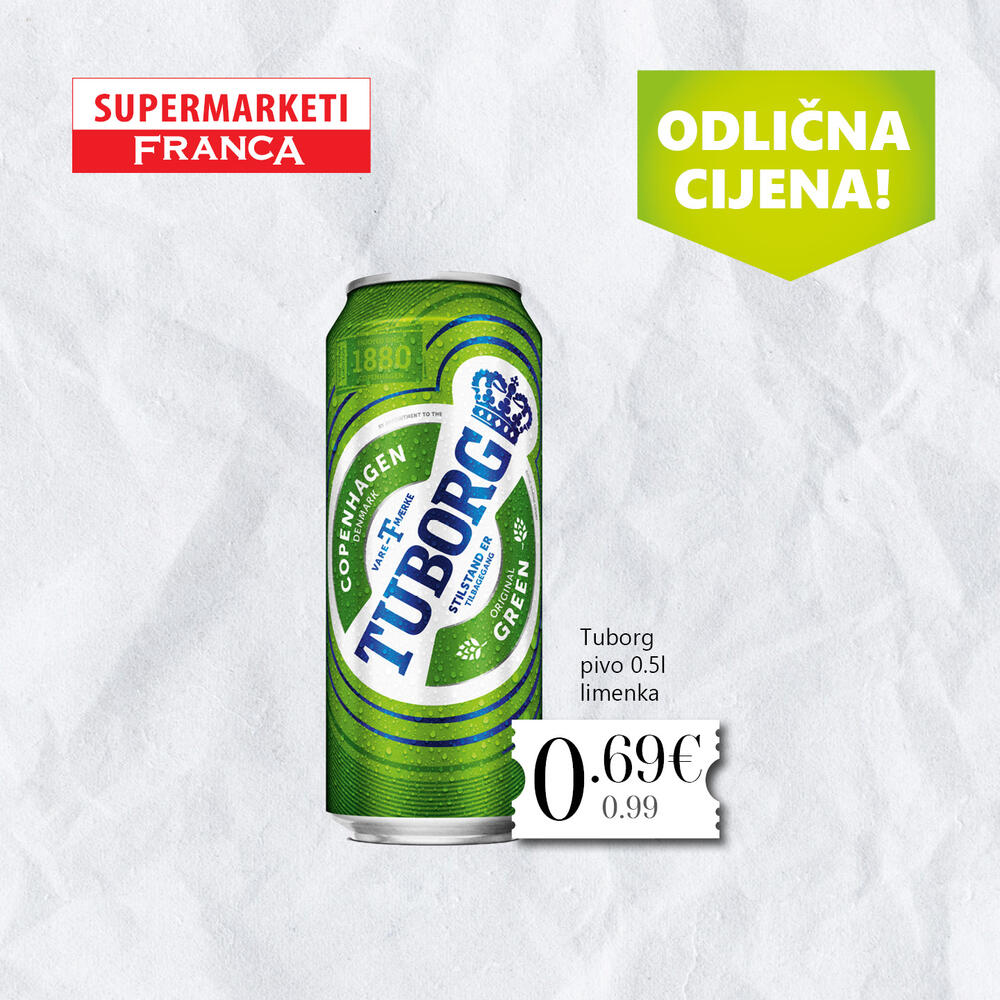 <p>Posjetite obližnji supermarket Franca i uživajte u našoj prazničnoj ponudi od 26.12 do 15.01.2023.godine.</p>