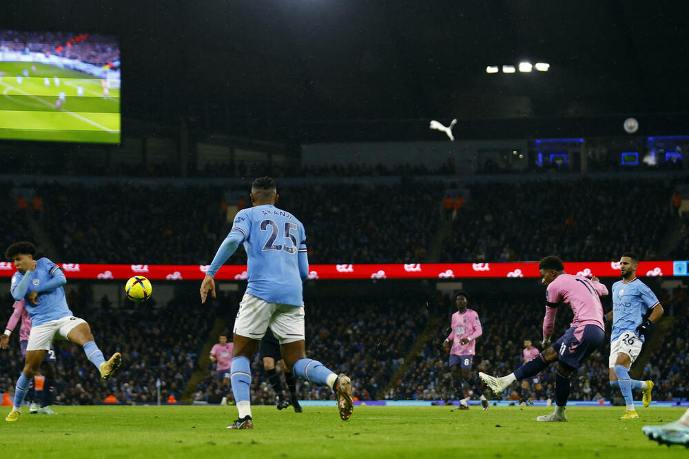 Demaraj Grej postiže gol za 1:1, Foto: Reuters