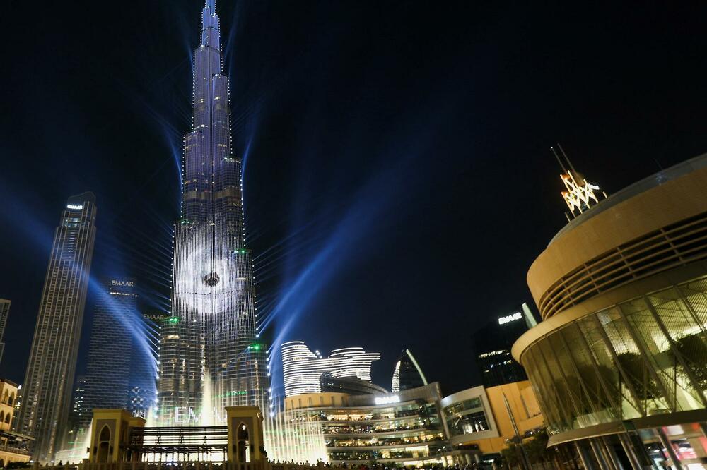 Dubai tokom proslave Nove godine, Foto: Reuters