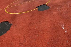 Podgorica: Pirotehnikom oštetili podlogu na košarkaškom terenu u...