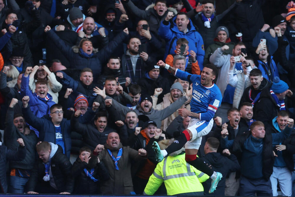 Tavernije proslavlja pogodak, Foto: Reuters