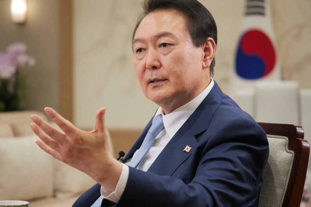 Južnokorejski predsjednik Jun Suk-jeol, Foto: Reuters