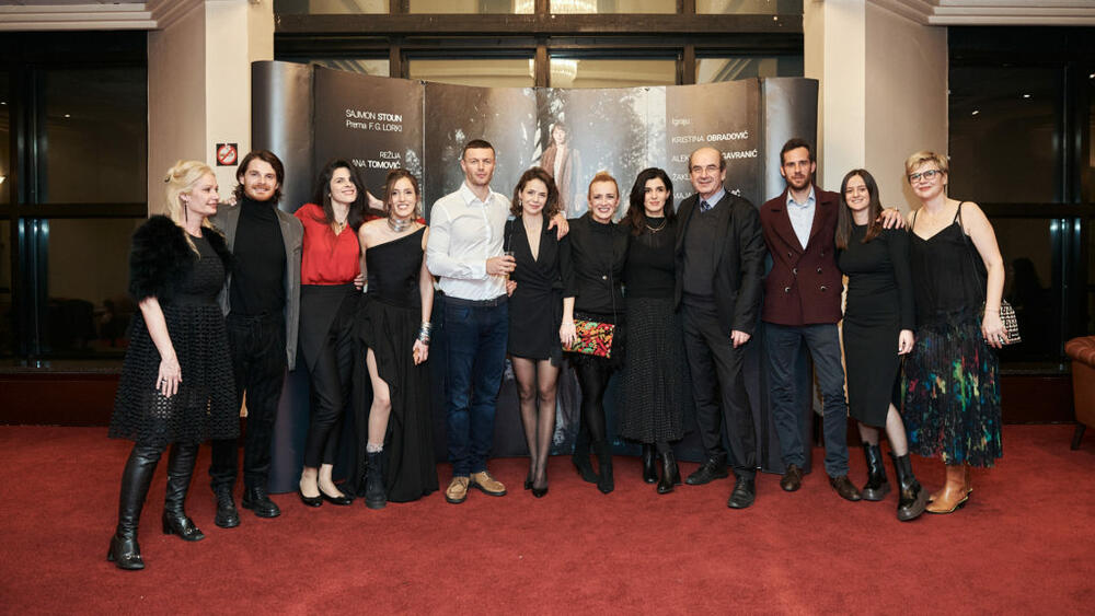 Ekipa predstave nakon premijere