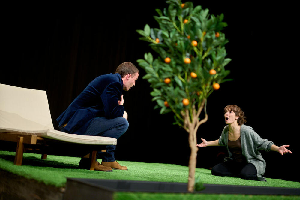 Iz predstave: Gavranić i Obradović, Foto: Duško Miljanić