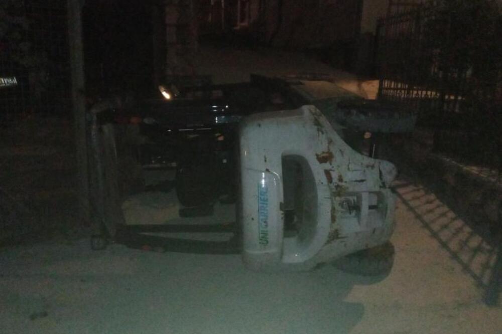 Sa mjesta nezgode, Foto: Vuk Lajović