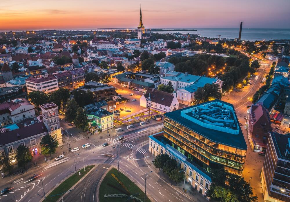 Talin, glavni grad Estonije