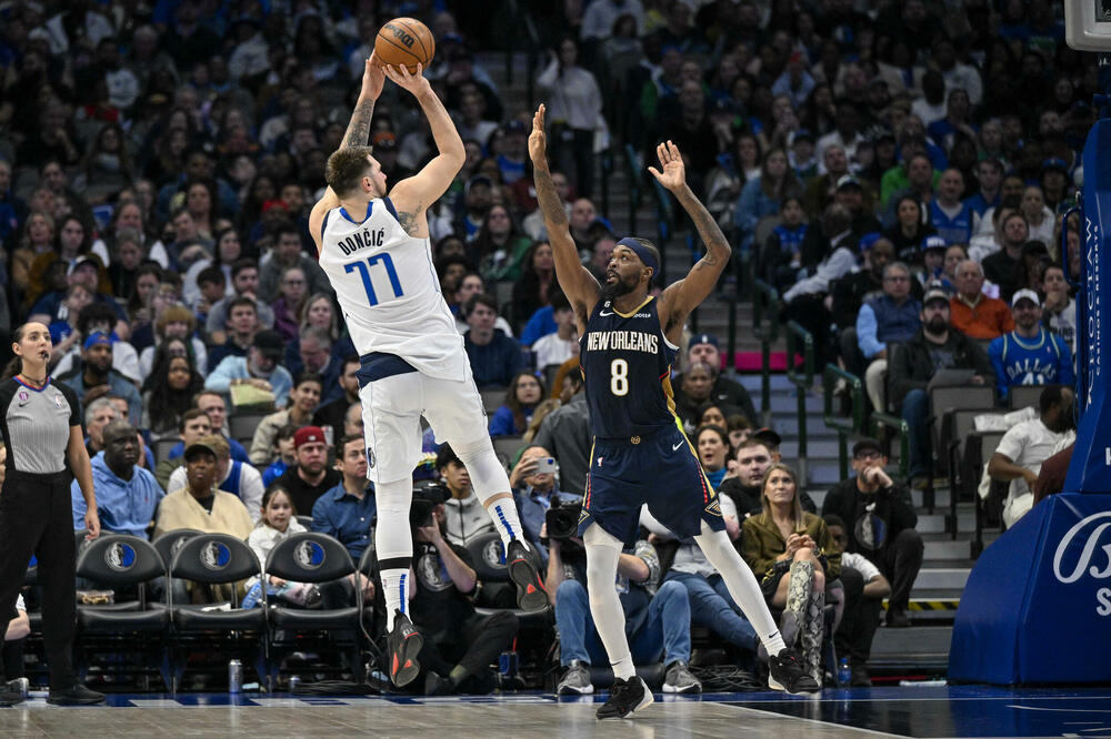 Dončiću u NBA daju više prostora za šut, Foto: REUTERS