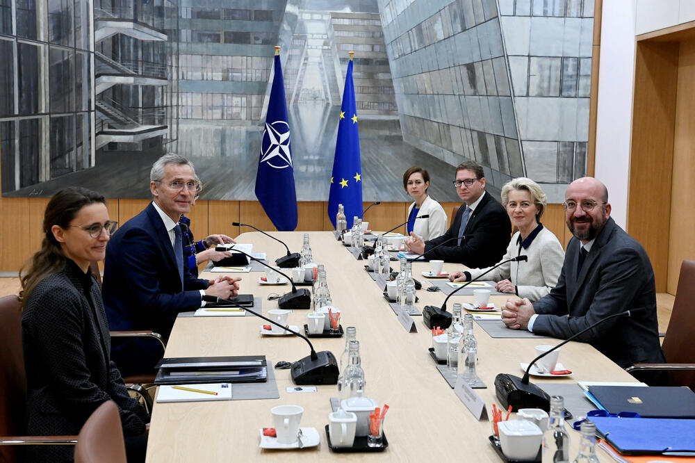 Predstavnici NATO i EU u Briselu, Foto: Reuters