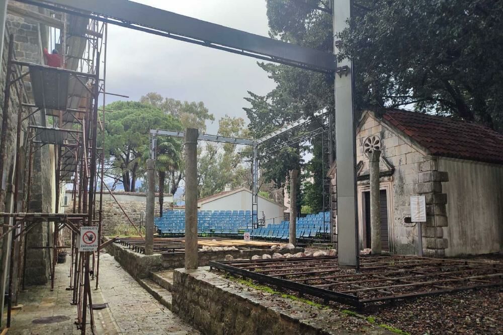 Scena u atrijumu ljetnjikovca Buća-Luković, Foto: JU Muzeji i galerije