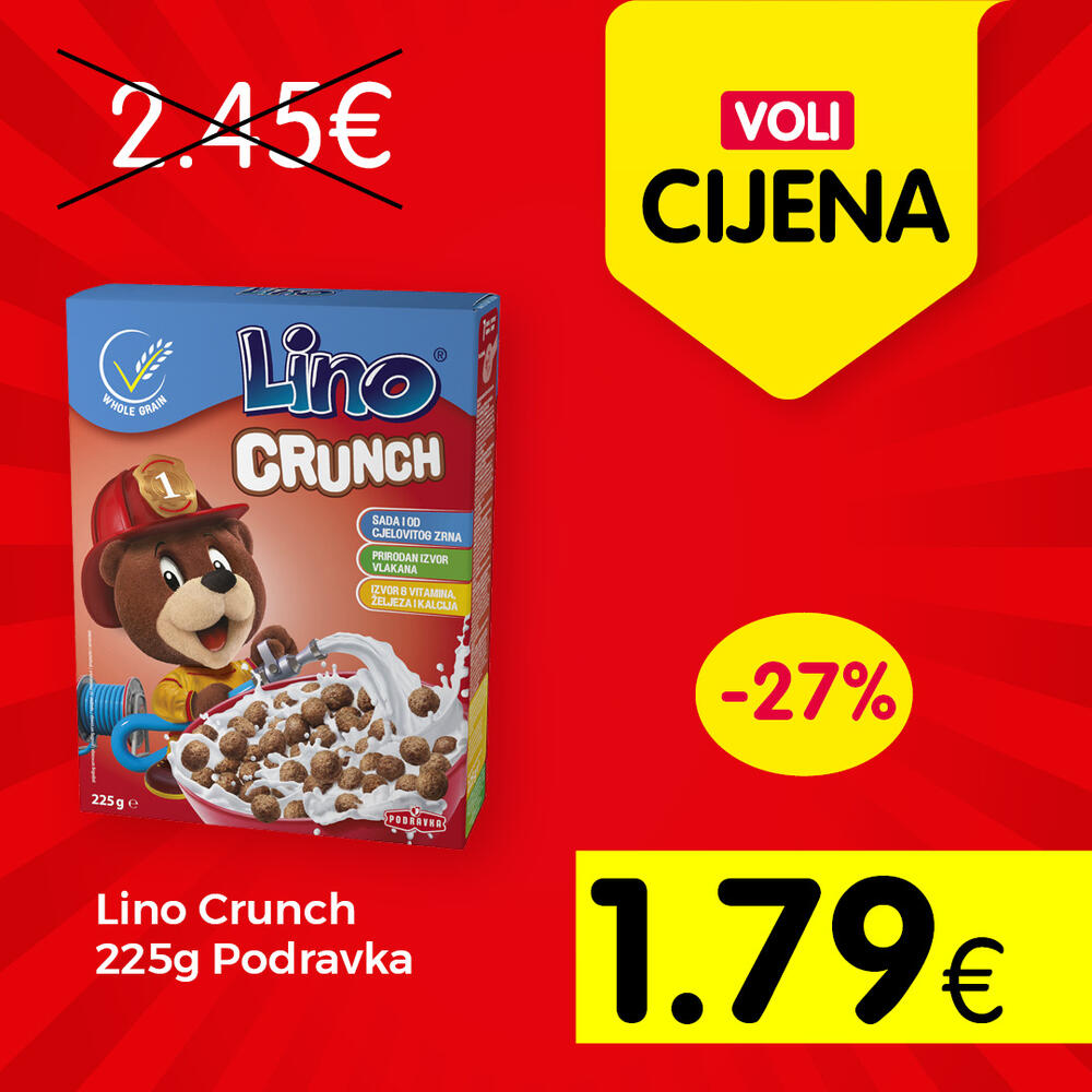 <p>Svratite do obližnjeg VOLI ili Naš diskont marketa</p>