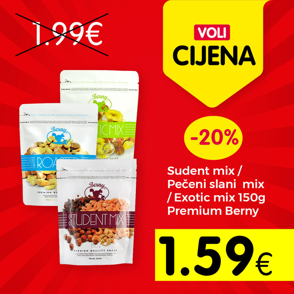 <p>Svratite do obližnjeg VOLI ili Naš diskont marketa</p>