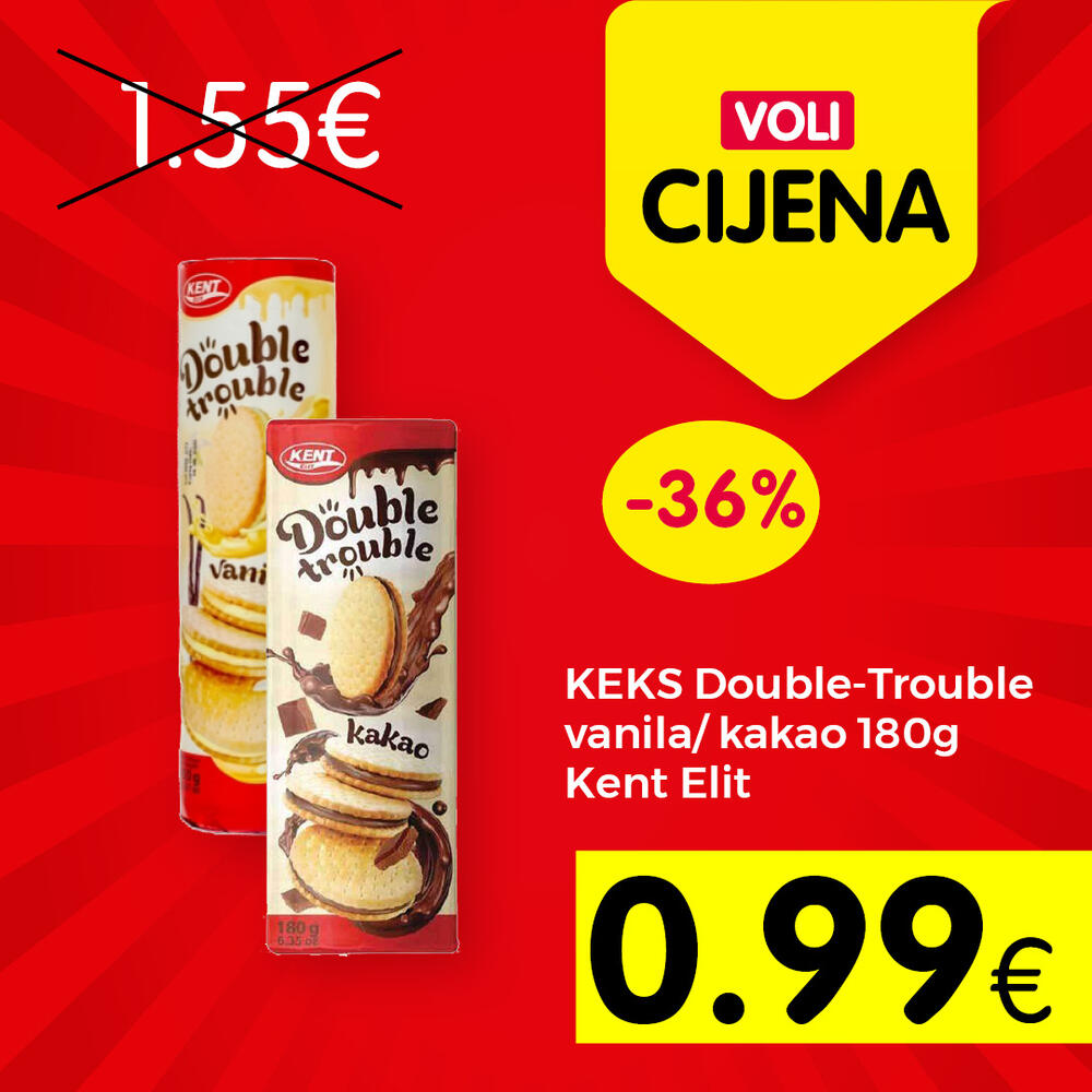 <p>Svratite do obližnjeg VOLI ili Naš diskont marketa</p>