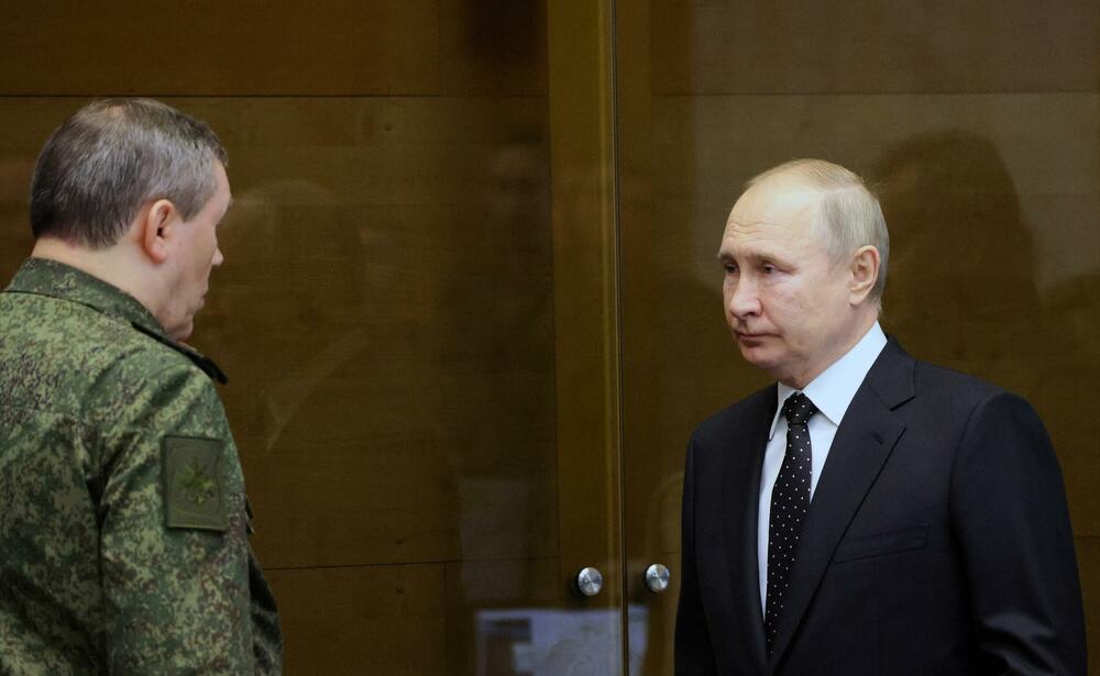 Putin i Gerasimov u decembru prošle godine