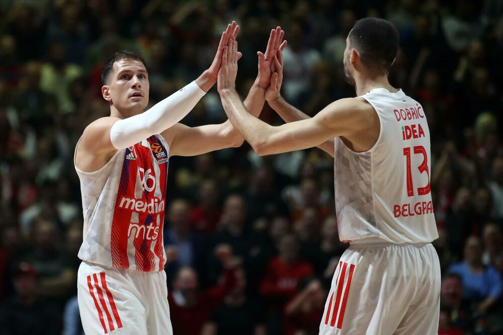 Nemanja Nedović i Ognjen Dobrić, Foto: Marko Metlaš/Beta