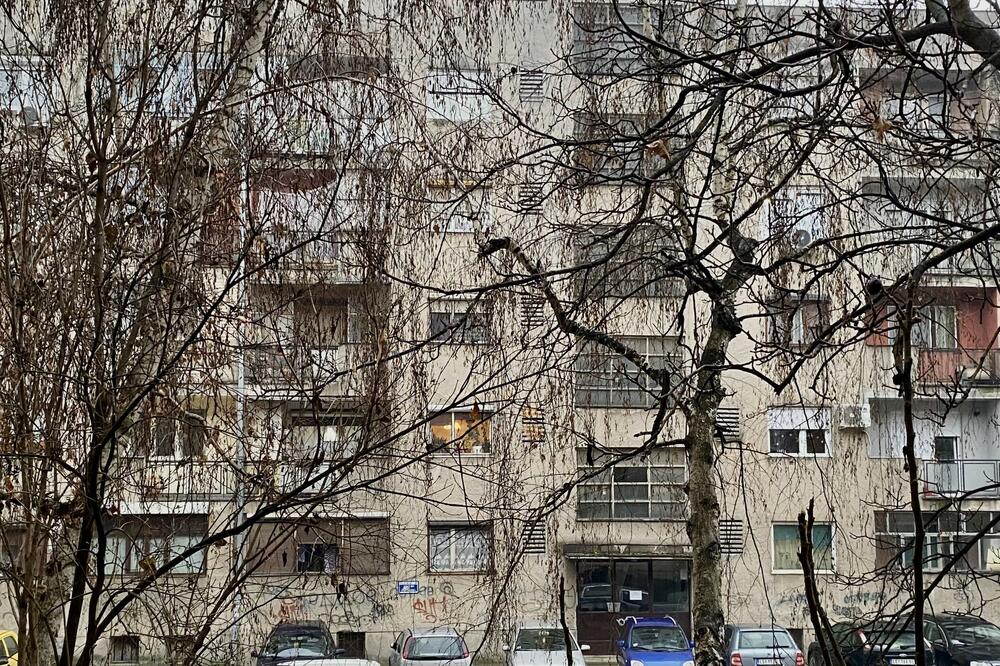 Zgrada iz šezdesetih, Leskovac, januar 2023., Foto: D. Dedović