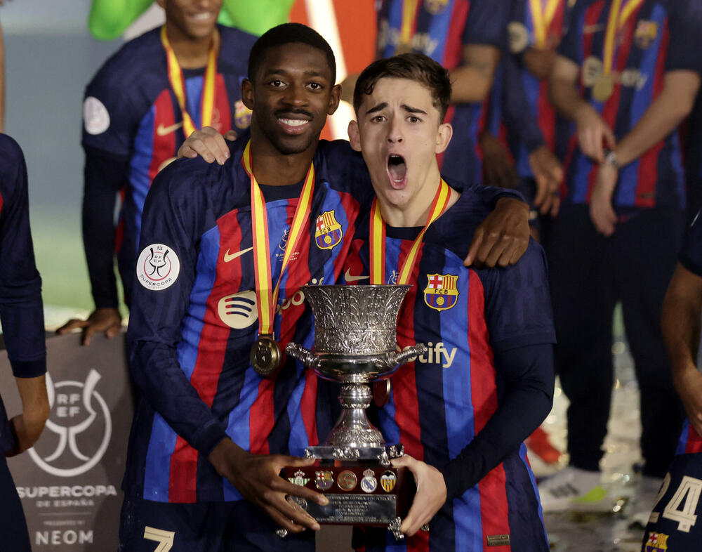 Usman Dembele, Gavi, Barselona