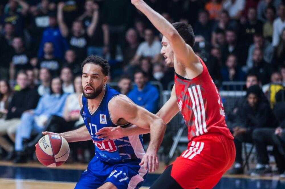 Džej Džej O'Brajen na utakmici sa Crvenom Zvezdom, Foto: KK Budućnost Voli/Filip Roganović