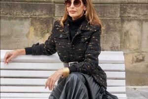 Ove zime nosite midi suknju kao Pilar: Inspiriše pola milona žena