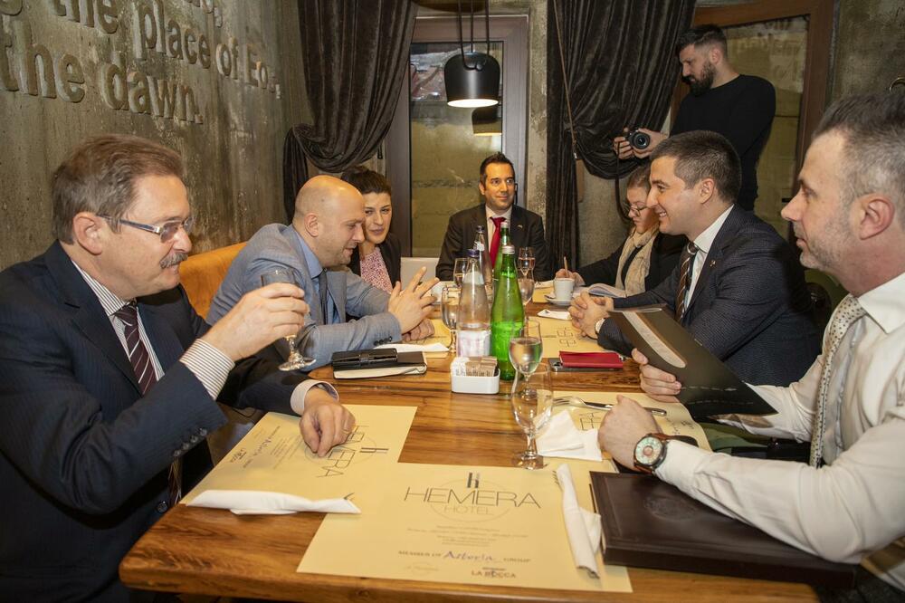 Sa sastanka sa Zaracinom, Foto: Demokratska Crna Gora
