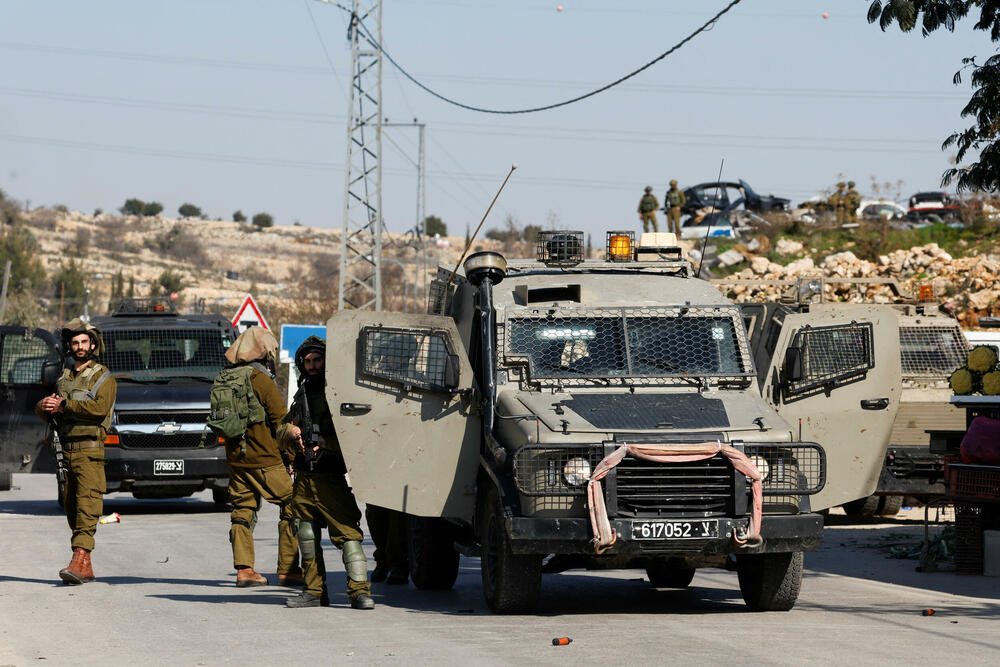 Izraelski vojnici u Hebronu u okupiranoj Zapadnoj obali