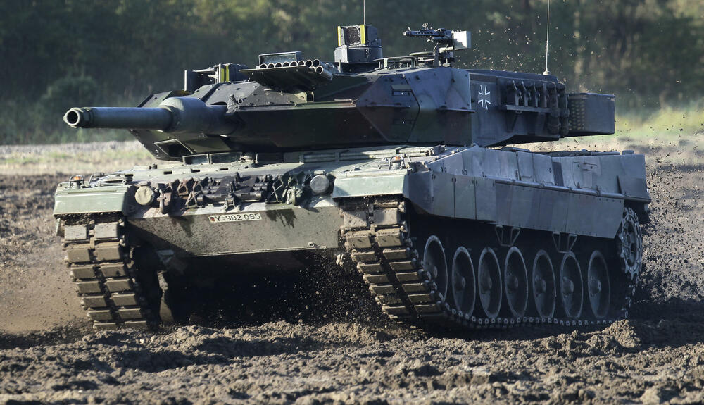 Tenk 'leopard 2' se smatra najprikladninjim za Ukrajin