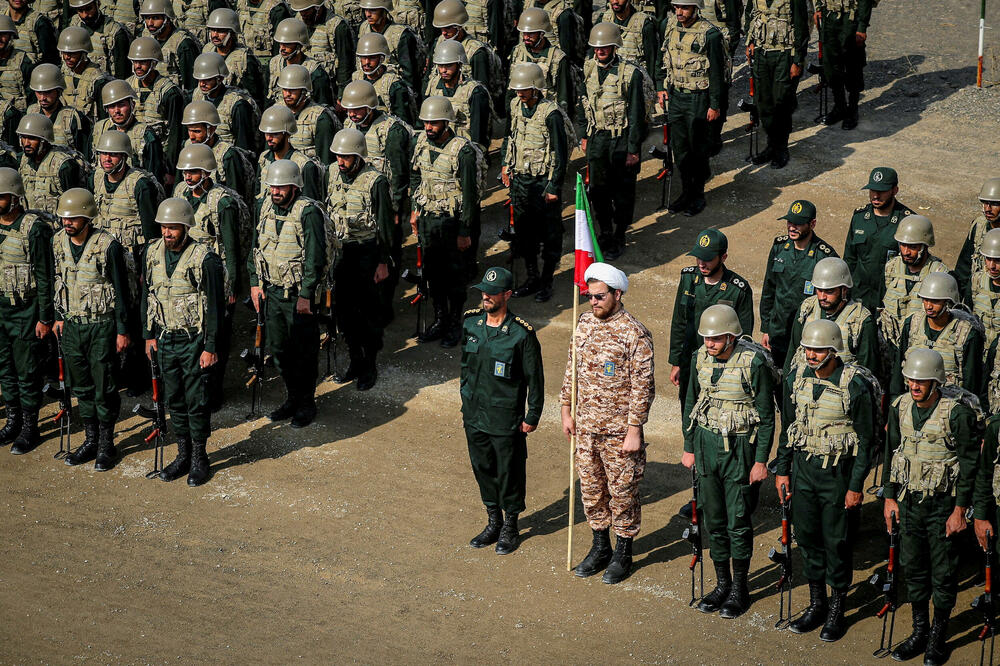 Pripadnici Islamske revolucionarne garde na vojnoj vježbi, Foto: Reuters