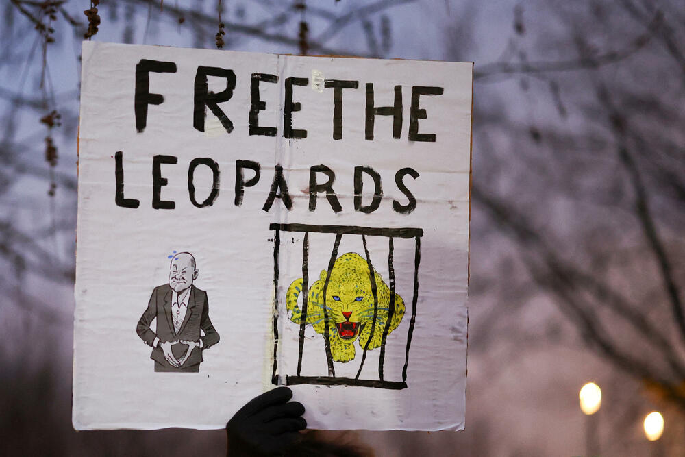 <p>Berlin se u posljednje vrijeme suočava sa pritiskom saveznika da pošalje tenkove Ukrajini, koja se brani od ruske invazije<br /> </p>