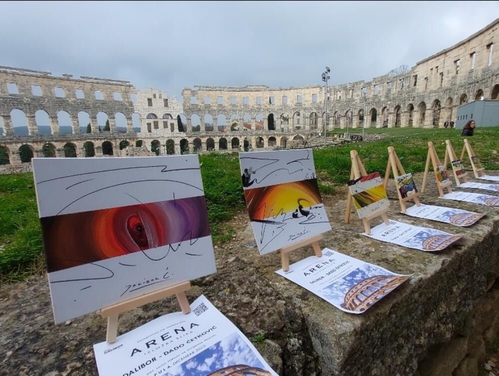 Dalibor Dado Ćetković izložba Pula