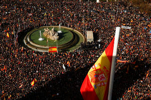 U Madridu protest protiv ljevičarske vlade