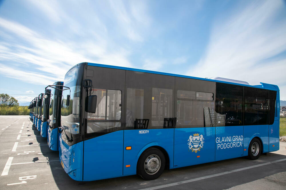 Glavni grad je nabavio 45 novih autobusa, Foto: podgorica.me