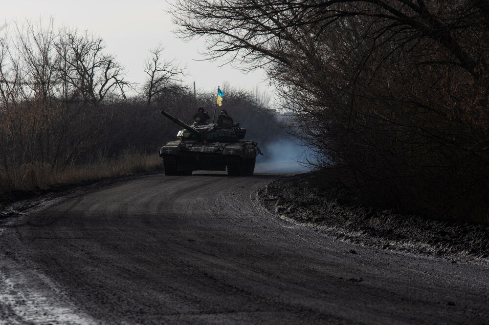 Ukrajinski tenk nadomak Bahmuta, Foto: Reuters