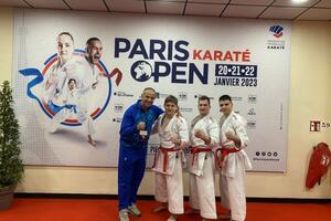 Sjaj crnogorskog karatea - srebro i dvije bronze u Parizu