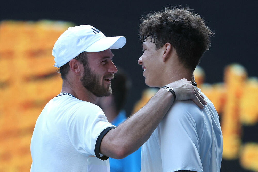 Pol i Šelton nakon meča, Foto: Reuters